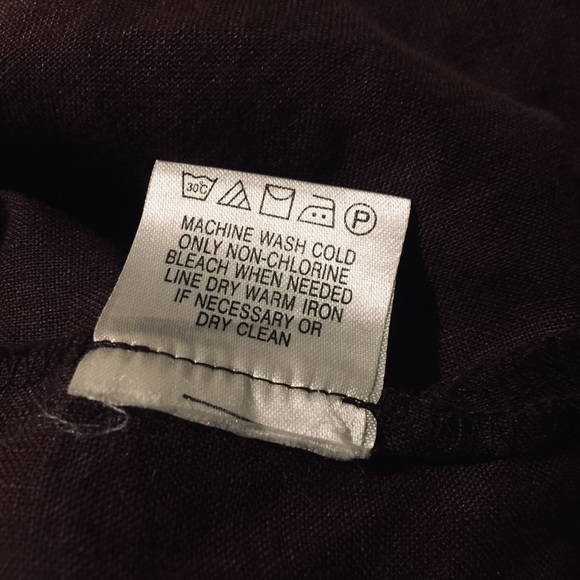 Brown Linen Button up Top - Picture 6 of 7